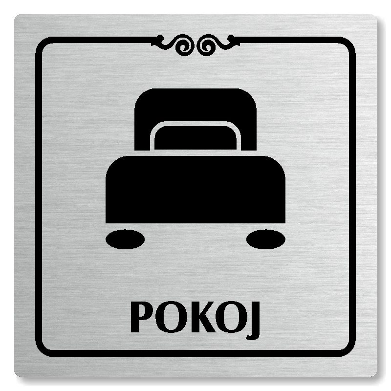 Pokoj, 80x80mm, stříbrná, Texas